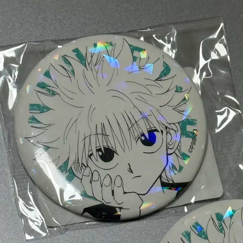 [BUNJANG] Hunter x Hunter Kilua Original Art Exhibition Hologram Badge / (미개봉) 헌터헌터 키르아 원화전 홀로그램 뱃지