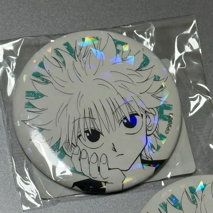 [BUNJANG] Hunter x Hunter Kilua Original Art Exhibition Hologram Badge / (미개봉) 헌터헌터 키르아 원화전 홀로그램 뱃지