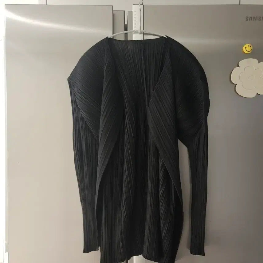 [BUNJANG] Issey Miyake Pleats Please Cardigan Black Size 3 / 이세이미야케 플리츠플리즈 가디건