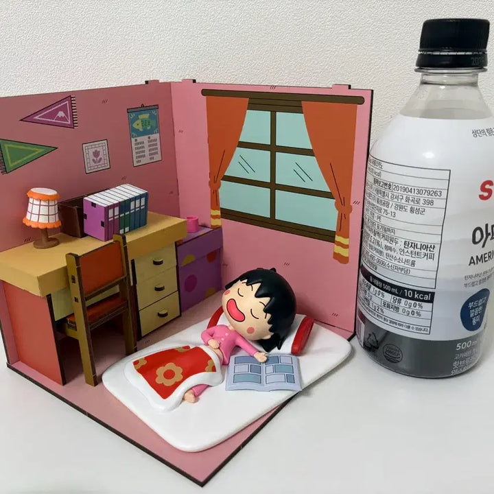 [BUNJANG] Miniso Chibi Maruko-chan Diorama Figure / 미니소 마루코는아홉살 디오라마 피규어 판매