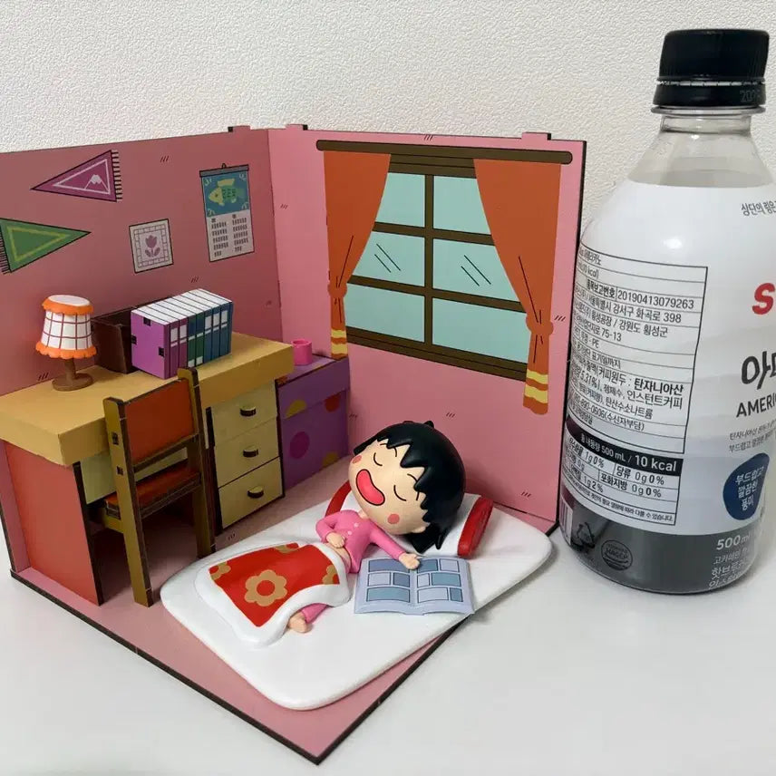 [BUNJANG] Miniso Chibi Maruko-chan Diorama Figure / 미니소 마루코는아홉살 디오라마 피규어 판매