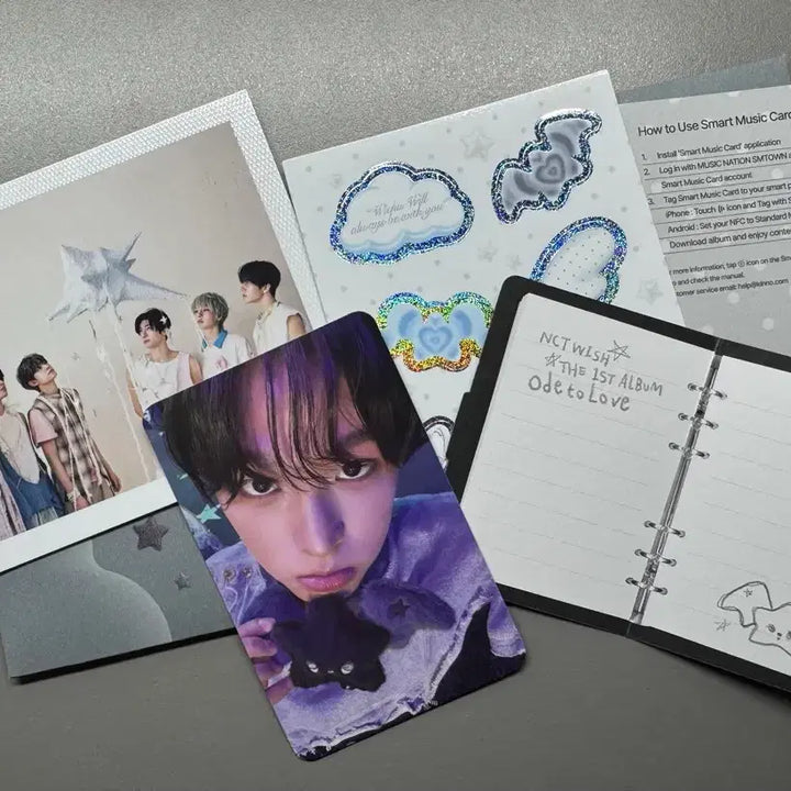 [BUNJANG] NTX Wish Anteros Wish Riku Photocard Full Set / 엔티시 위시 안테로스 위츄 리쿠 포카 풀구성
