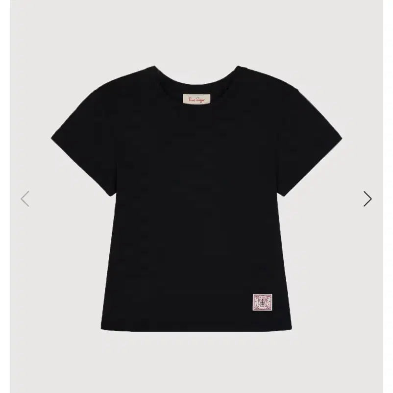 [BUNJANG] Raw Sugar Snowman Patch T-Shirt Black S / Raw Sugar 반팔티셔츠 S