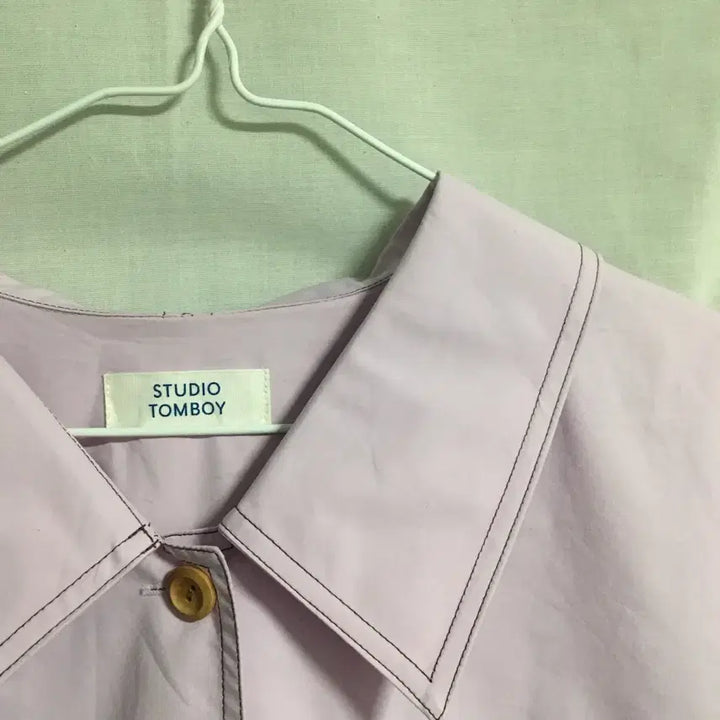 [BUNJANG] Studio Tomboy 24 Pocket Collar Shirt Free Size / 스튜디오톰보이 24 포켓 카라 셔츠 F