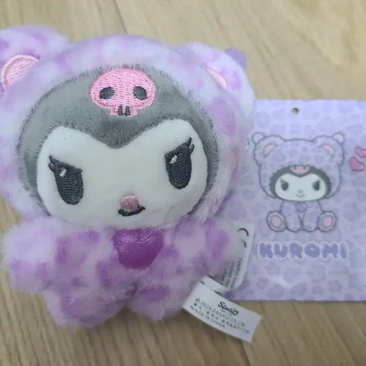 [BUNJANG] Sanrio Kuromi Gyaru Kuma Plush Keyring (Opened) / 산리오 쿠로미 갸루쿠마 인형 키링 개봉상품 판매