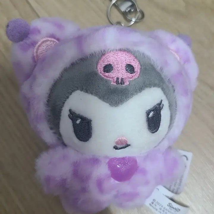 [BUNJANG] Sanrio Kuromi Gyaru Kuma Plush Keyring (Opened) / 산리오 쿠로미 갸루쿠마 인형 키링 개봉상품 판매