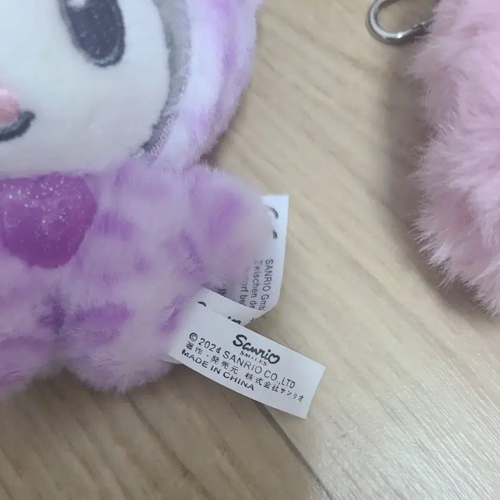 [BUNJANG] Sanrio Kuromi Gyaru Kuma Plush Keyring (Opened) / 산리오 쿠로미 갸루쿠마 인형 키링 개봉상품 판매