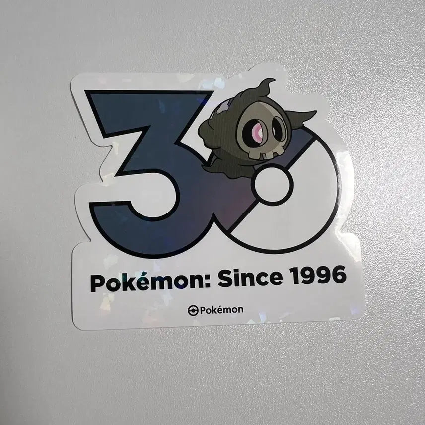 [BUNJANG] Skull Toge Daze (Gengar) Pokemon 30th Anniversary Sticker / 해골몽 포켓몬 30주년 스티커 올리브영