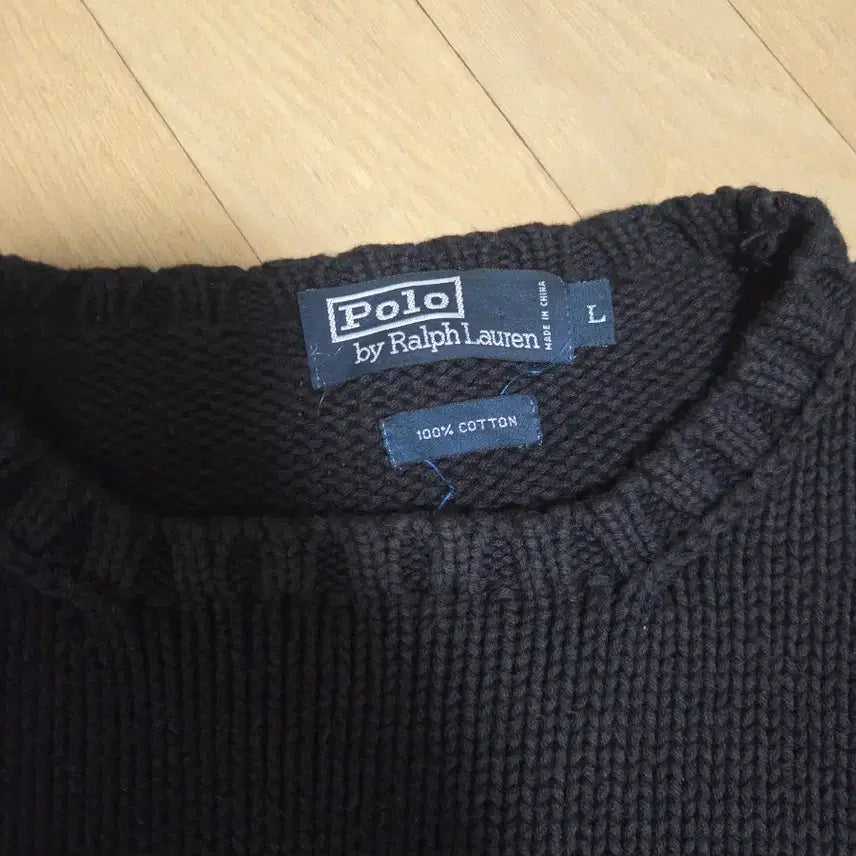 [BUNJANG] Polo Old School Shield Knit / 폴로 올드스쿨 방패 쉴드 니트