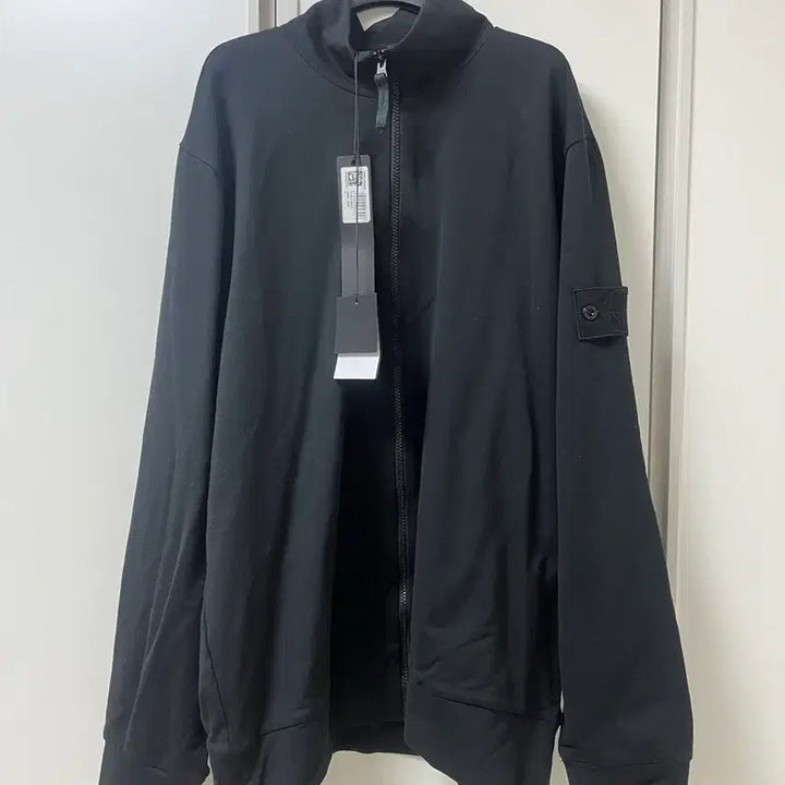 [BUNJANG] Stone Island Black Zip-Up Jacket / 스톤아일랜드 블랙 집업 자켓