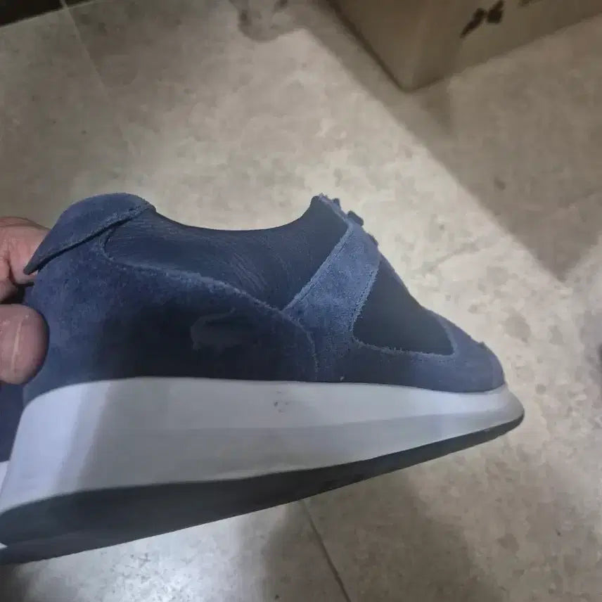 [BUNJANG] Lacoste Sneakers Navy / 라코스테 운동화 5천원