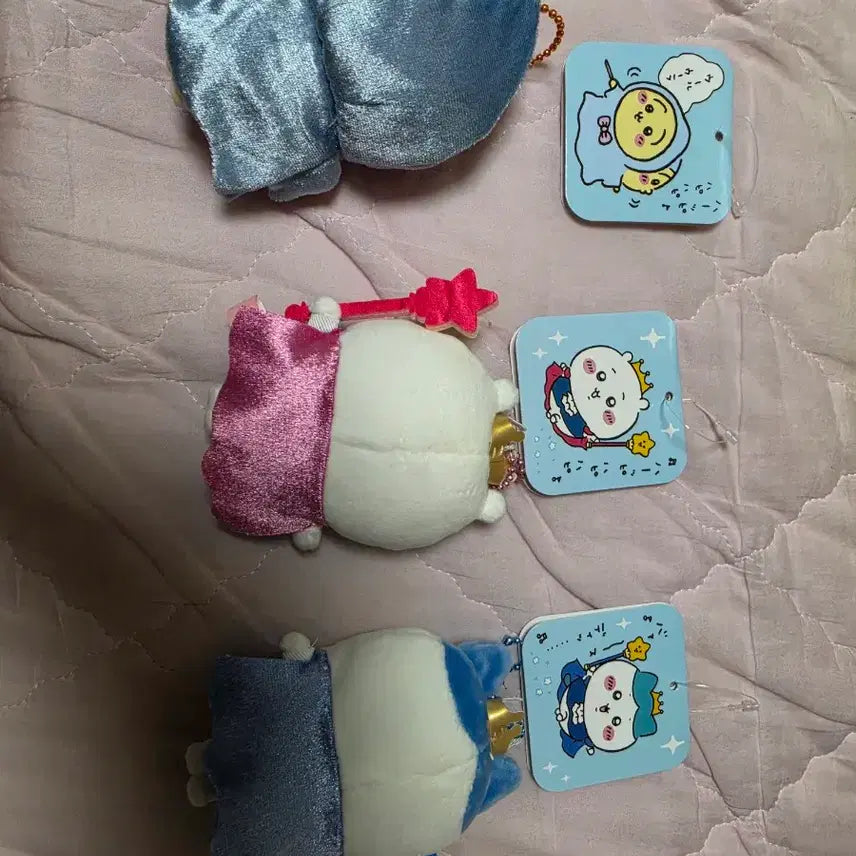 [BUNJANG] Chiikawa Birthday Mascot Bundle (Prince Chiikawa, Wizard Hachware, Wizard Usagi) / (일괄) 치이카와 생일 마스코트 왕자 치이카와 하치와레 마법사 우사기