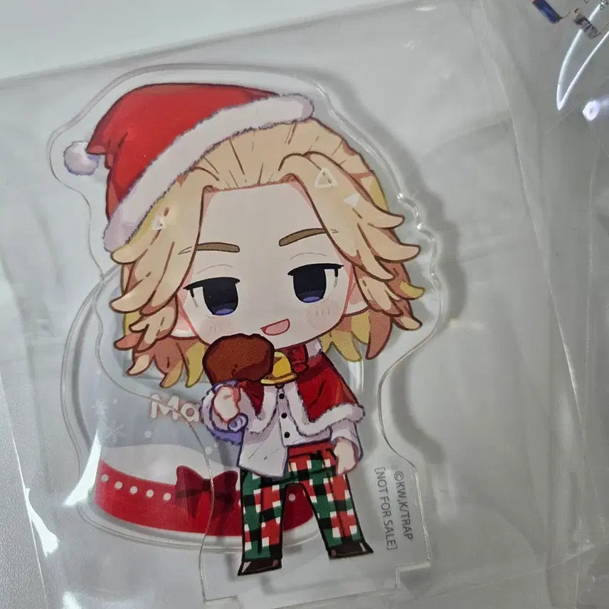 [BUNJANG] Tokyo Revengers Christmas Acrylic Stand Keyring Bundle Set / 일괄)도쿄 리벤저스 크리스마스 아크릴 스탠드 키링