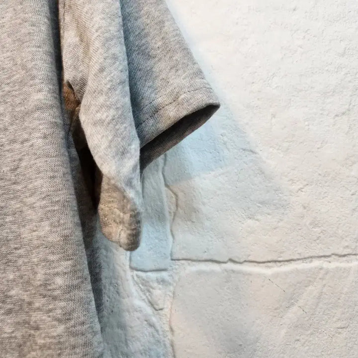 [BUNJANG] Baguette Lettering Summer Short Sleeve T-Shirt / 바게트 레터링 여름반팔티 (새상품)