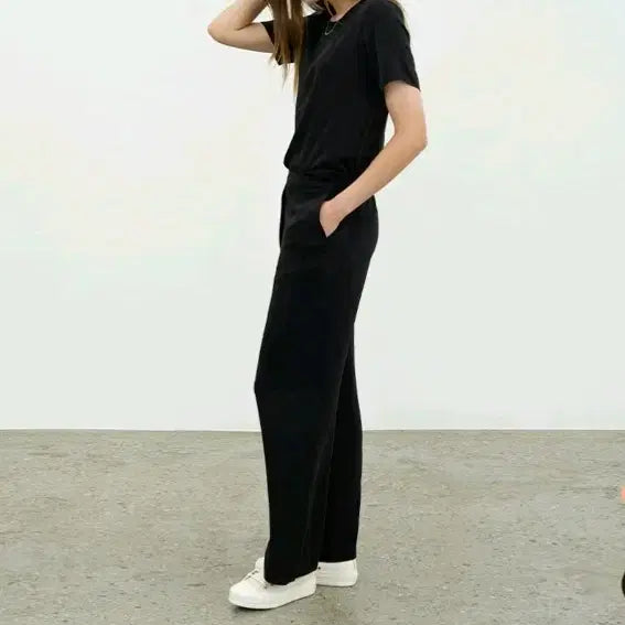 [BUNJANG] L Seed Esther Market Airfit Challyang Pants &amp; Blouse Set / 에스더마켓 엘씨드 로히33.3 에어핏 찰랑 팬츠 &amp; 블라우스 새상품