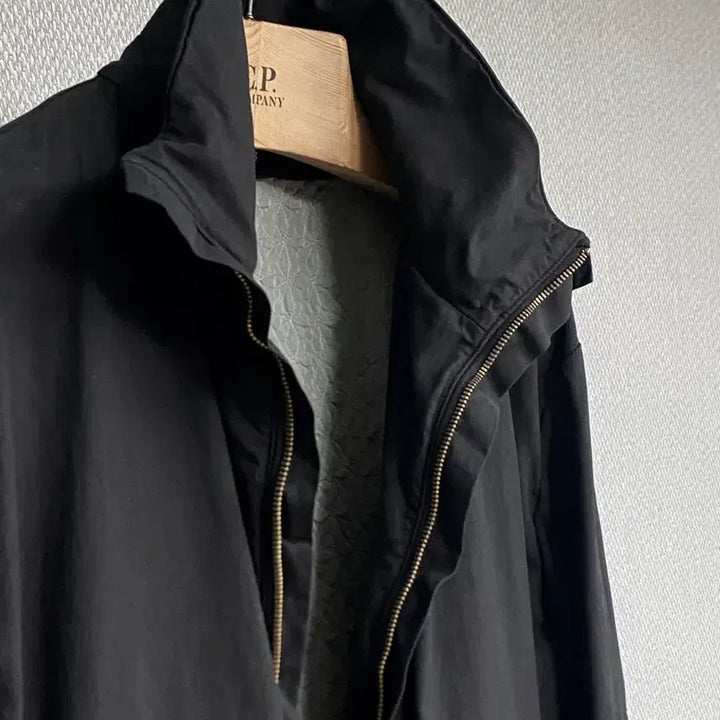 [BUNJANG] C.P. Company Balmacan Coat with Detachable Inner Vest - Black, Men&