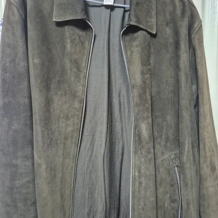 [BUNJANG] H&amp;M Edition Suede Jacket (Lambskin) - L Size / H&amp;M 에디션 스웨이드자켓(양가죽) L사이즈