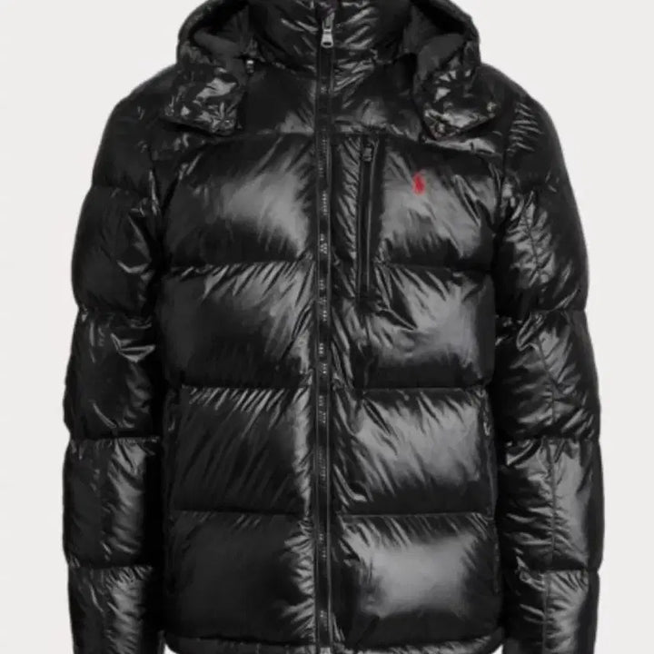 [BUNJANG] Polo Glossy Puffer Jacket / 폴로 유광 패딩