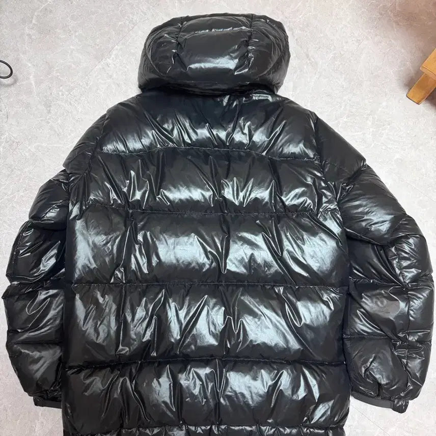 [BUNJANG] Polo Glossy Puffer Jacket / 폴로 유광 패딩