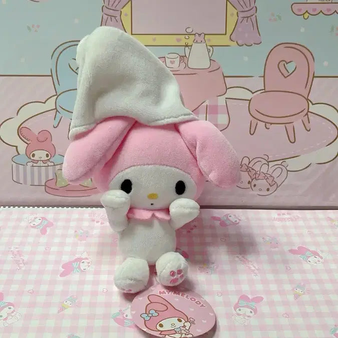 [BUNJANG] Sanrio My Melody Ghost Glow-in-the-Dark Mascot Plush / 유령 야광 마이멜로디 마스코트 인형