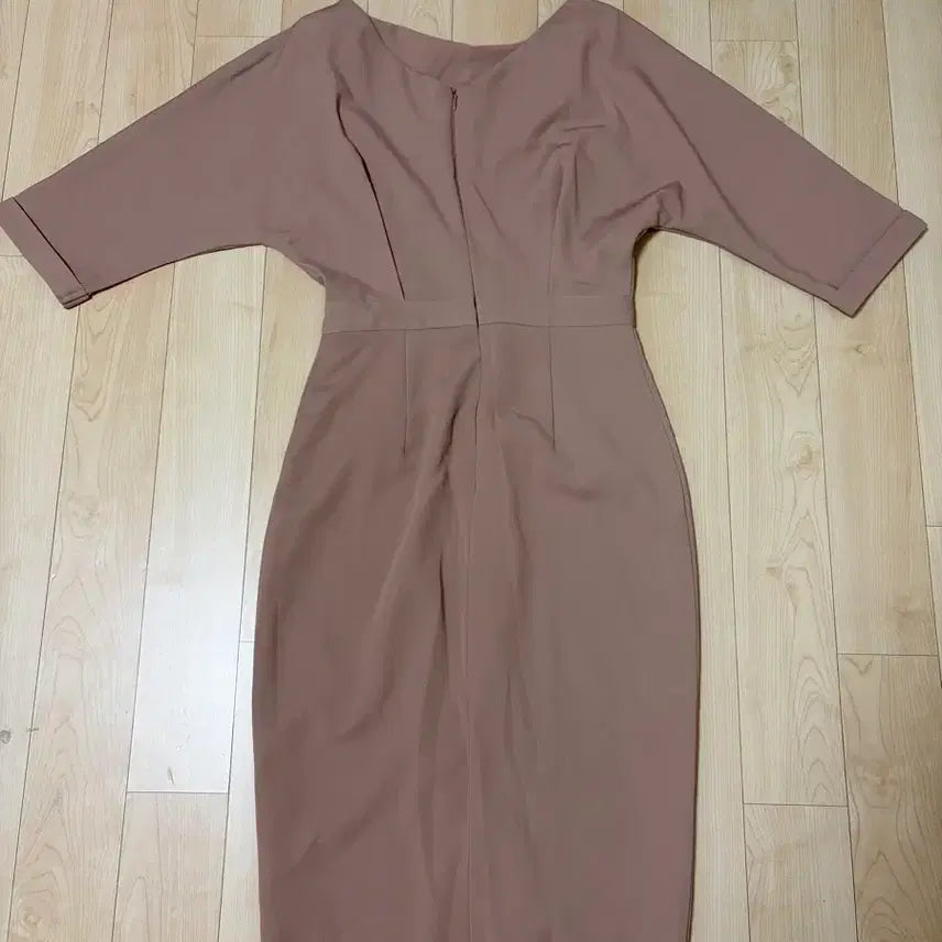 [BUNJANG] Renne Dress S (Deep Beige) / 렌느 원피스 S (진베이지, 상태좋음)