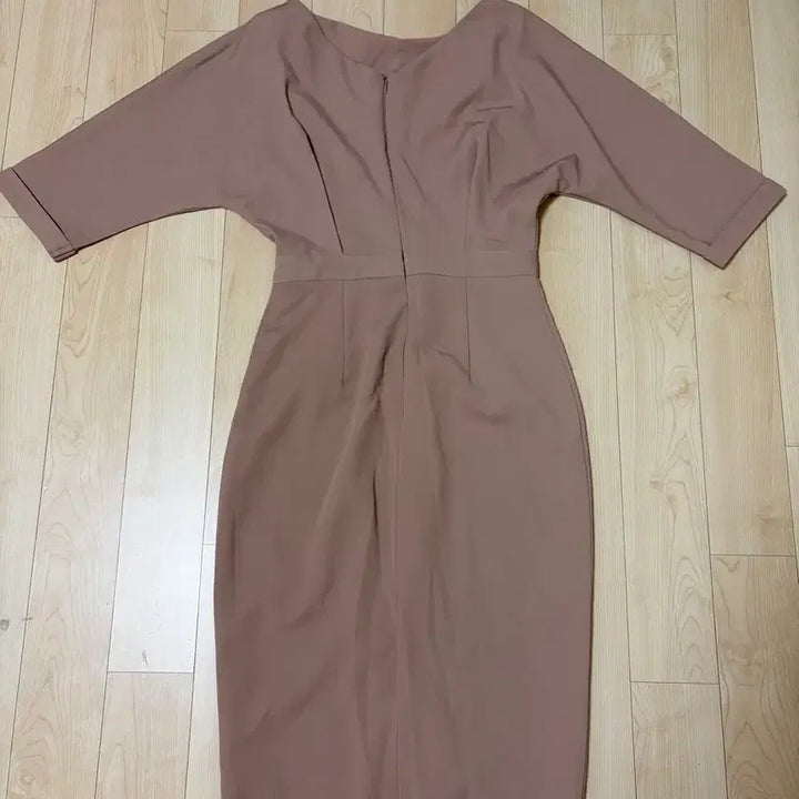 [BUNJANG] Renne Dress S (Deep Beige) / 렌느 원피스 S (진베이지, 상태좋음)