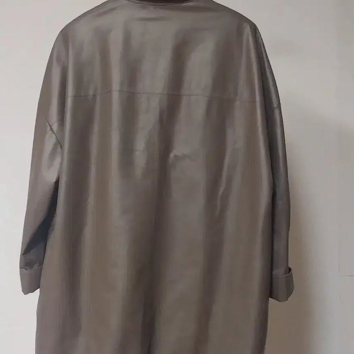 [BUNJANG] LEBEIGE Lambskin Drop Shoulder Loose Fit Jacket / 르베이지 얇은 램스킨 드롭숄더 루즈핏 양가죽 자켓