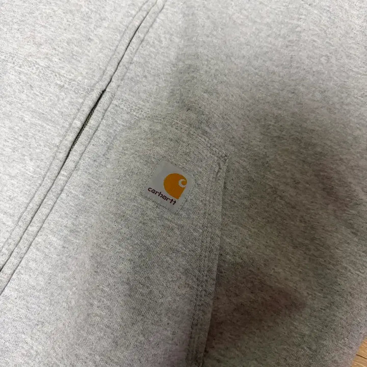 [BUNJANG] Carhartt Grey Hoodie Zip-Up / 칼하트 회색 후드집업