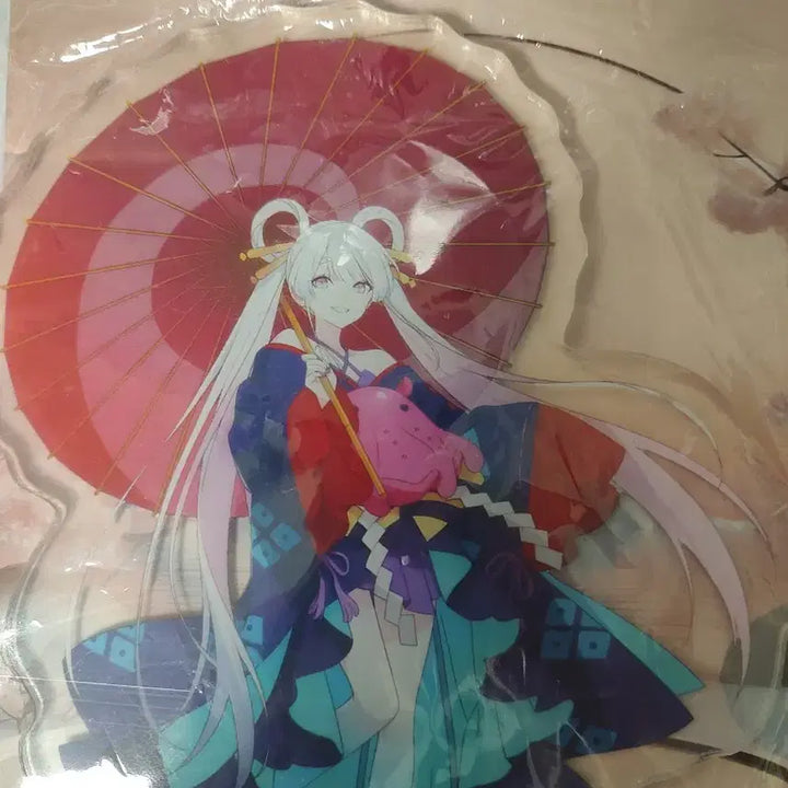 [BUNJANG] Chogukguya Gongju Yachiyo Umbrella Acrylic Stand / 마지막)수량1개 초가구야공주 아크릴 스탠드 우산 야치요 미개봉