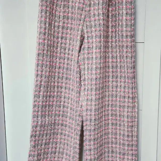 [BUNJANG] Tweed Pants (Pink, Yellow) / 트위드 바지