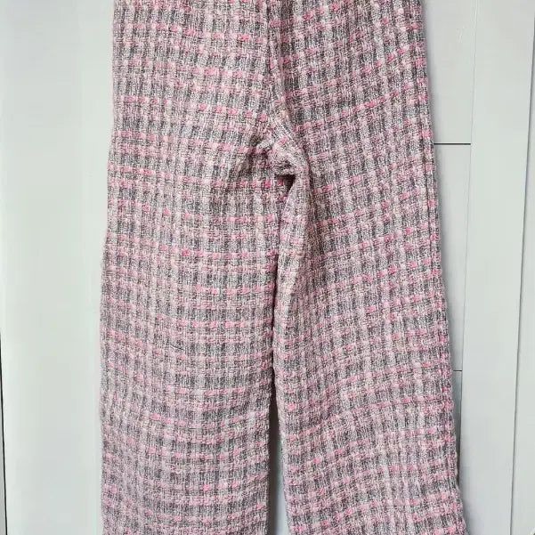 [BUNJANG] Tweed Pants (Pink, Yellow) / 트위드 바지