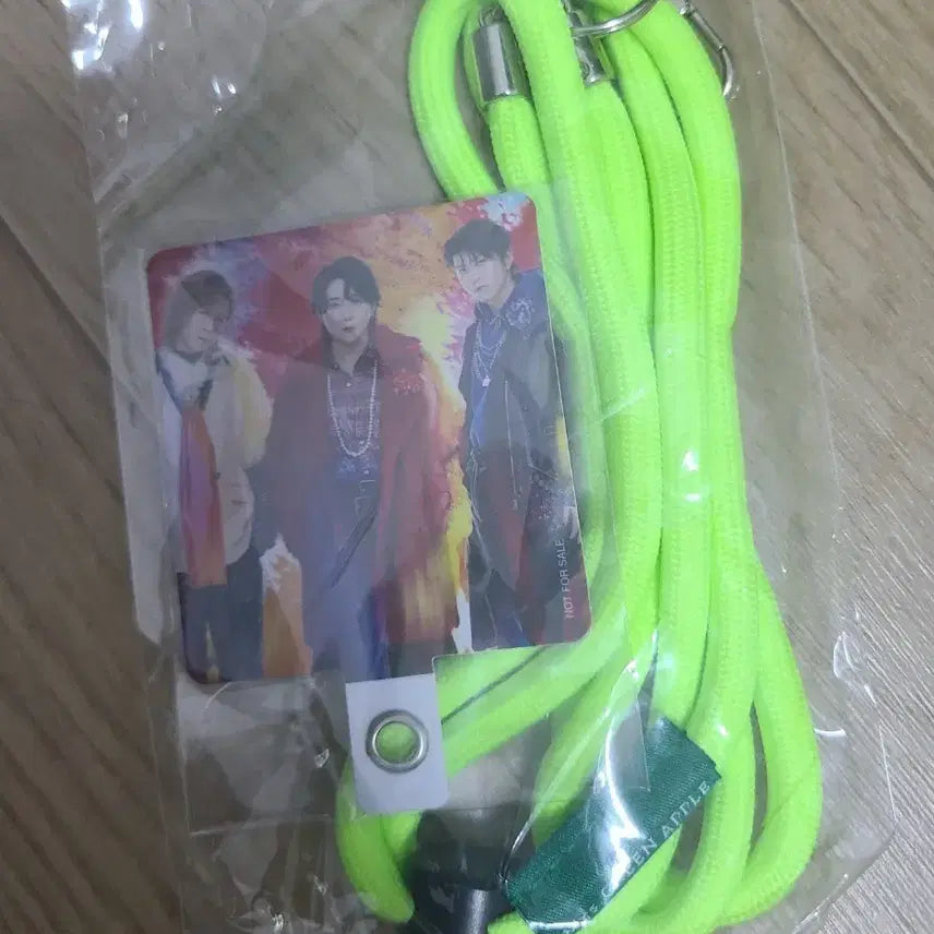[BUNJANG] Mrs. Green Apple Photocard Strap Necklace / 미세스그린애플 포토카드 스트랩, 목걸이 판매