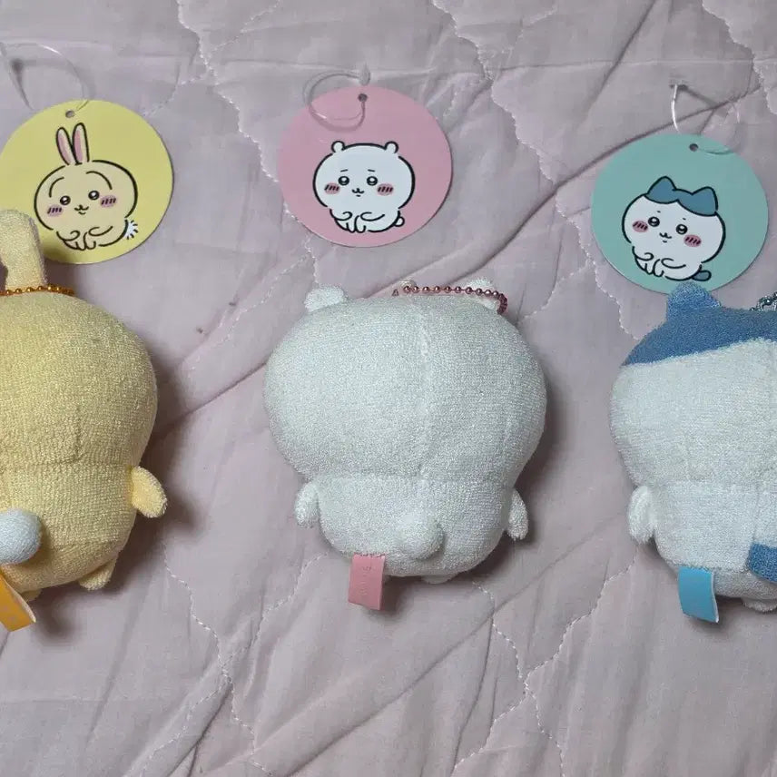 [BUNJANG] Chiikawa Hachiware Usagi Towel Mascot Bundle Set / (일괄) 치이카와 하치와레 우사기 수건 마스코트