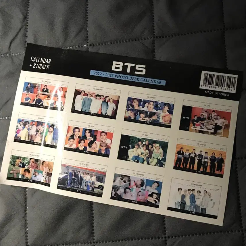 [BUNJANG] BTS 2022 Desk Calendar Set / 방탄소년단 달력