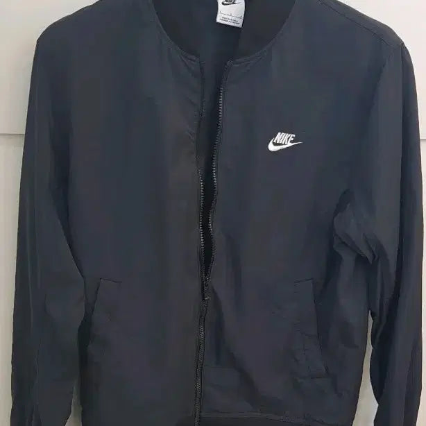 [BUNJANG] Nike Black Bomber Jacket L / 나이키 블랙 봄버 자켓 L