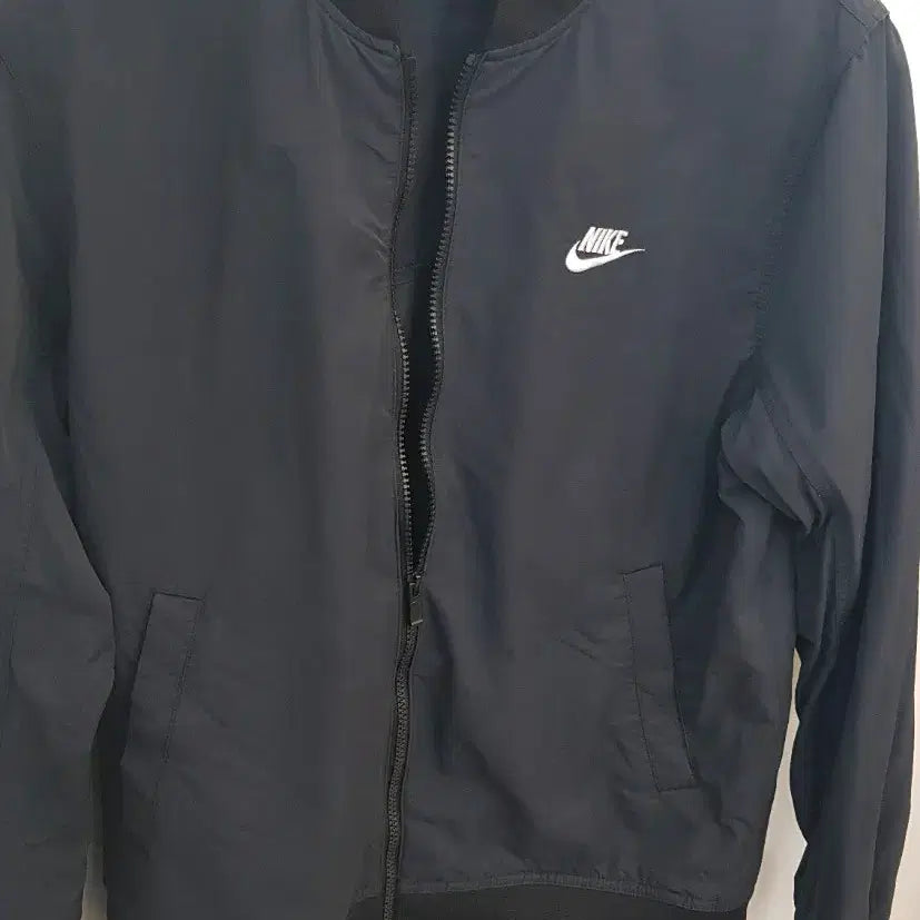 [BUNJANG] Nike Black Bomber Jacket L / 나이키 블랙 봄버 자켓 L