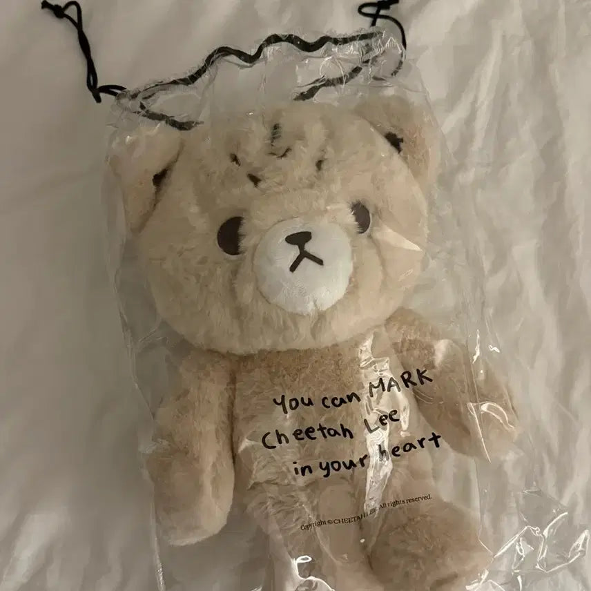 [BUNJANG] Cheetari 40cm Plush Doll (Dust Bag Included) / 왕치타리 왕타리 치타리 40cm 더스트백o 마크 인형