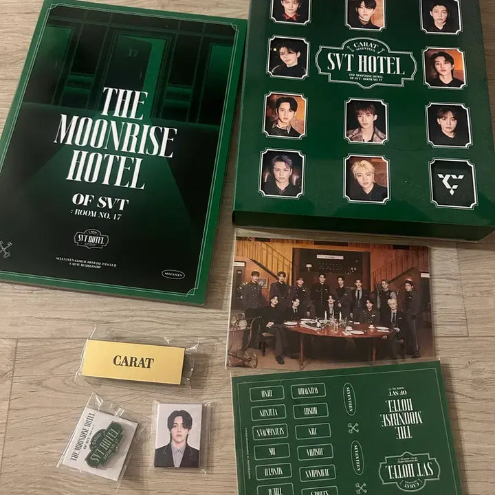 [BUNJANG] SEVENTEEN Moonrise Hotel Carat Membership Goods Bundle Set / 세븐틴 문라이즈 호텔 캐럿 membership