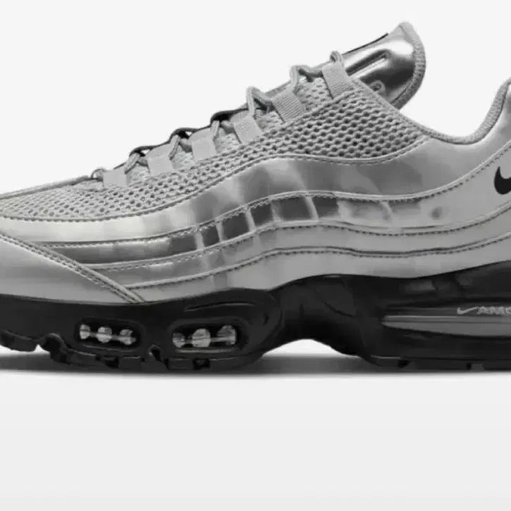 [BUNJANG] Nike Air Max 95 Big Bubble M Metallic Silver:Black (290) / 에어 맥스 95 빅 버블 M - 메탈릭 실버:블랙(290)