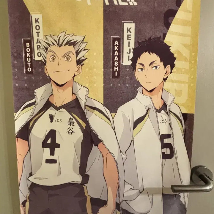 [BUNJANG] Bokuto Kōtarō &amp; Akaashi Keiji Banner / (사용품)보쿠토 코타로랑 아카아시 케이지 배너 팔아요