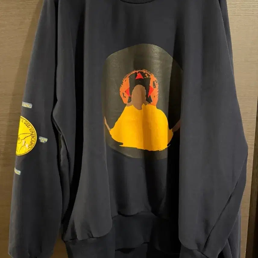 [BUNJANG] Kanye West Jesus is King Sweatshirt Navy XL / 칸예 웨스트 Jesus is King 맨투맨 네이비 XL