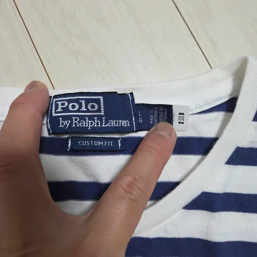 [BUNJANG] Polo Ralph Lauren Striped Shirt Size L / 폴로랄프로렌 스트라이프 L사이즈