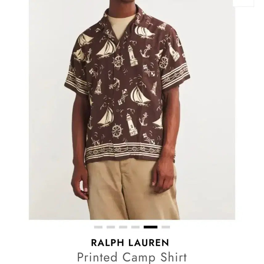 [BUNJANG] Polo Ralph Lauren Camp Shirt XL / 폴로 랄프로렌 캠프 셔츠 새상품 XL