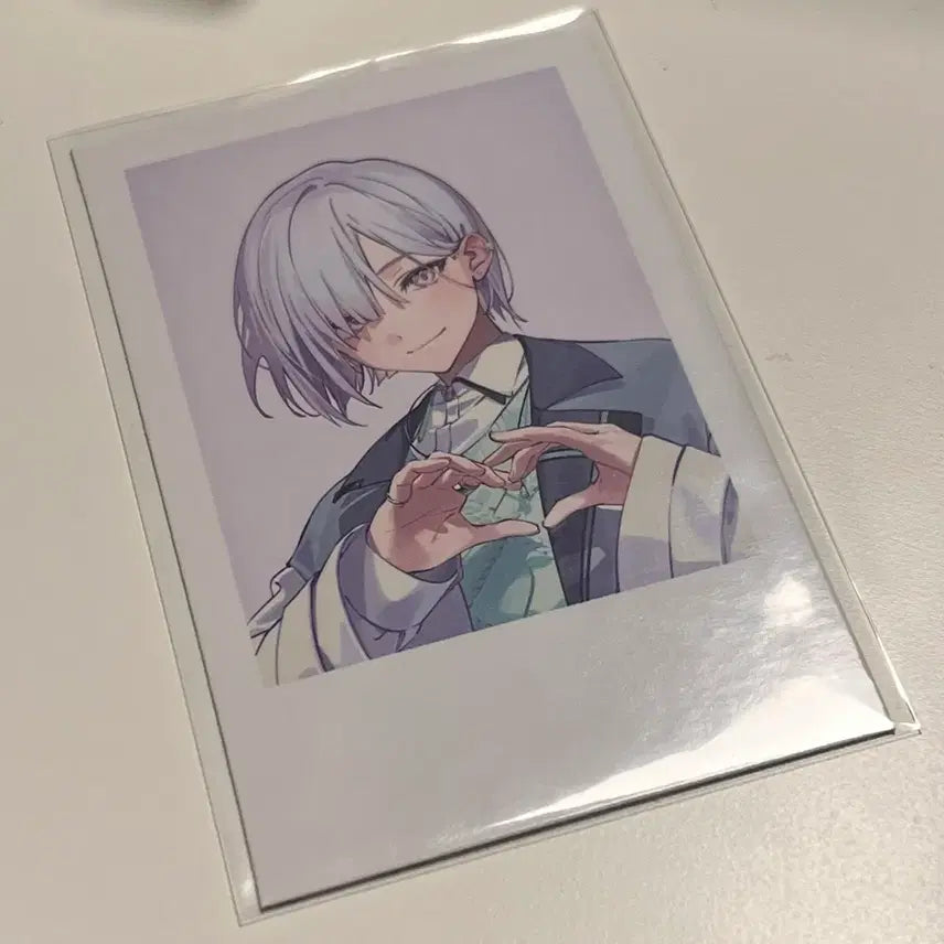 [BUNJANG] NIJISANJI Shirogane Isumi Standard Goods Cheki / 니지산지 스플레어 시로세 이스미 스탠다드 굿즈 체키