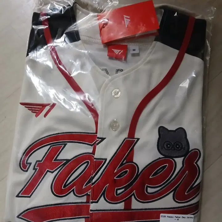 [BUNJANG] T1 Faker Birthday Baseball Jersey (Size M) / (미개봉 새상품) T1 페이커 FAKER 생일 굿즈 사이즈 M