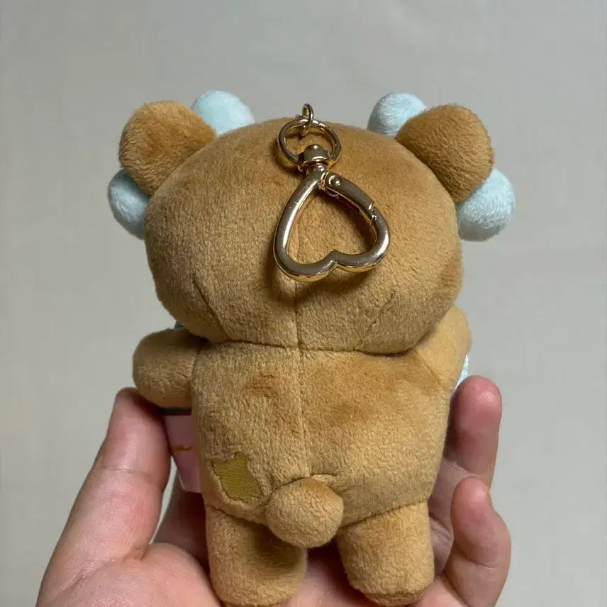 [BUNJANG] San-X Rilakkuma Store Chairoikoguma Ribbon Mascot / 산엑스 리락쿠마스토어 메이크업 챠이로이코구마 리본 마스코트