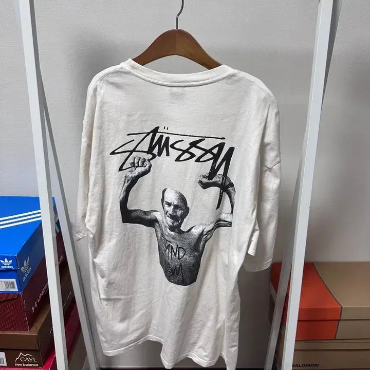 [BUNJANG] Stussy x Martine Rose Graphic T-Shirt / 스투시 마틴 로즈 티셔츠