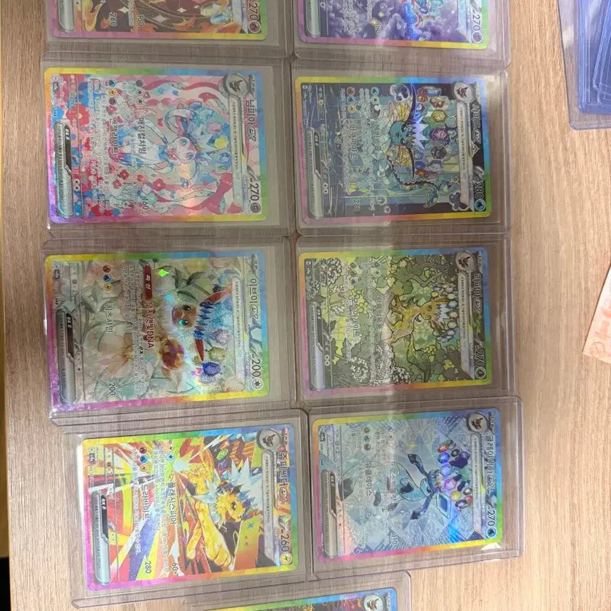 [BUNJANG] Terrastal Eeveelutions Pokémon Card Set / 테라스탈 이브이즈Sar