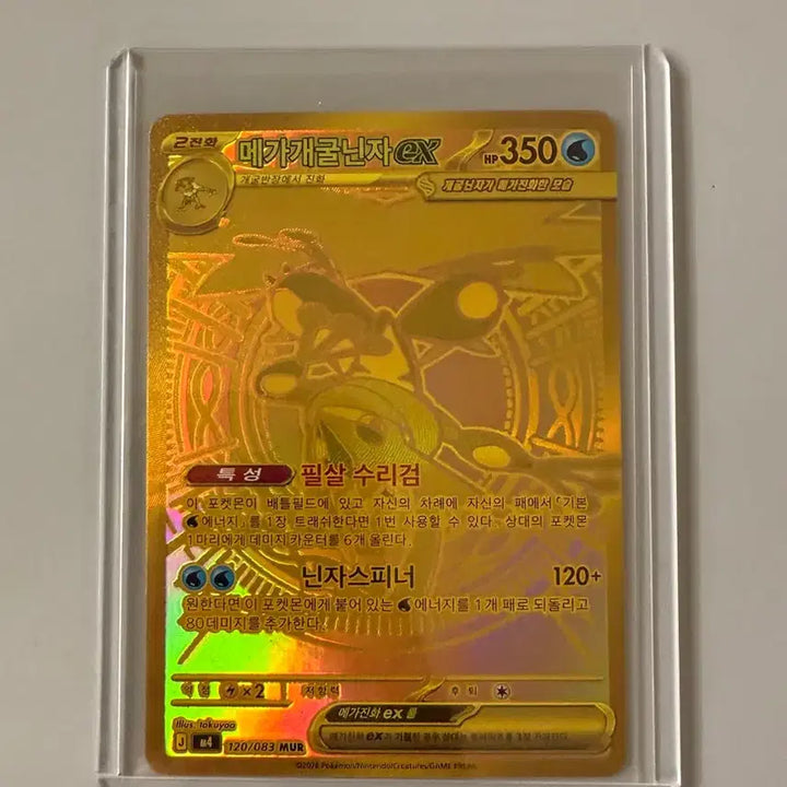 [BUNJANG] Greninja PSA 10 Graded Trading Card / 개굴닌자 mur