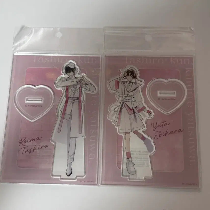 [BUNJANG] Ebihara Tashiro Acrylic Stand Bundle Set (Sealed) / (미개봉)타시로 너란녀석은 라파리 카페 아크릴 에비하라 타시로 일괄양도